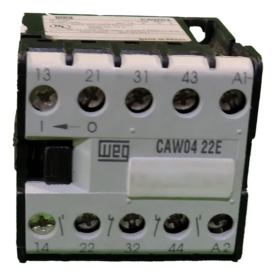 Mini Contator Auxiliar Caw04-22e 2na+2nf 220v - Weg
