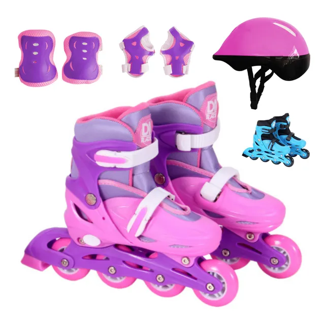 Patins Brinquedos Infantil 4 Rodinhas Regulável