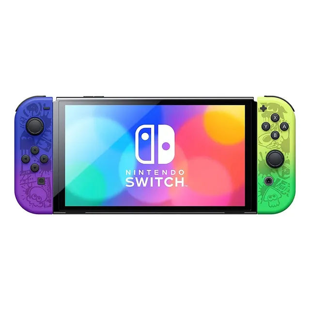 Nintendo Switch Oled 64gb Splatoon 3 Edition Color Degradado