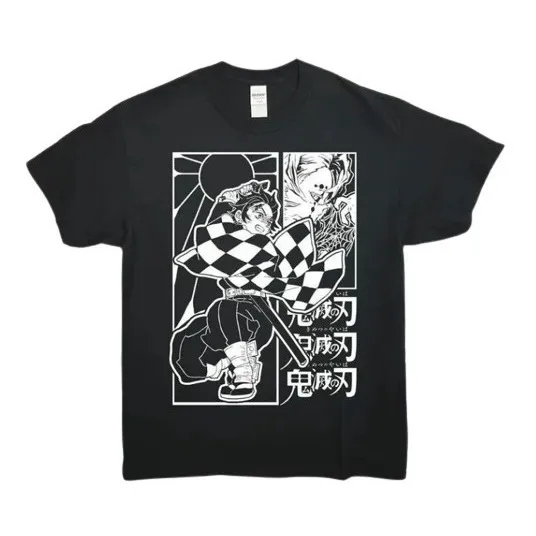 Franelas Shirts Camisetas Demon Slayer Tanjiro Kamado Anime