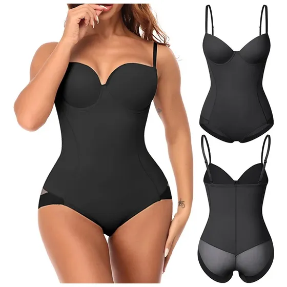 Faja Reductora Corset Para Mujer Brasier Bodysuit Push Up