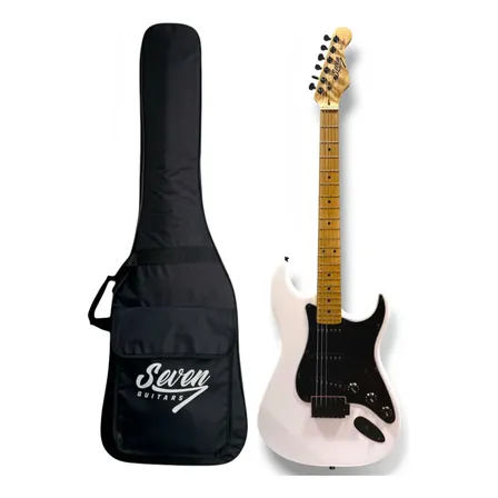 Guitarra Strato Seven Sgt-207 C/ Branca Branco
