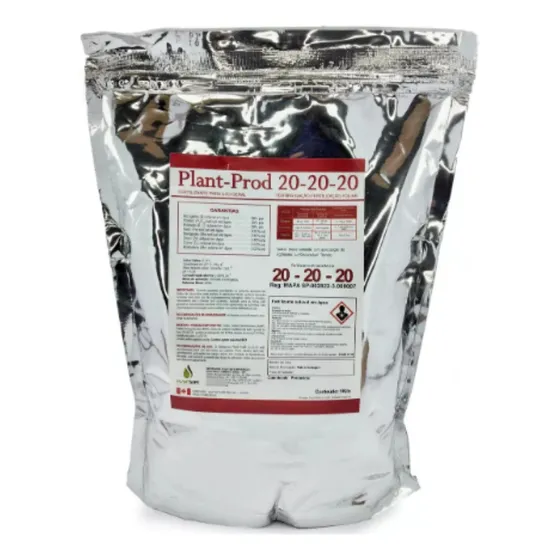 Adubo Plant Prod Fertilizante 20-20-20 Hidroponia 1kg