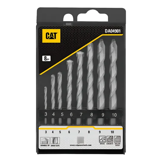 Juego De Brocas Espada 8 Pzas Cat