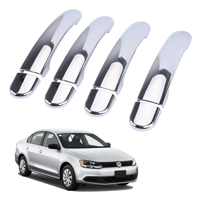 Cubre Manijas Cromo Para Vw Jetta Golf Pointer Gol Vento
