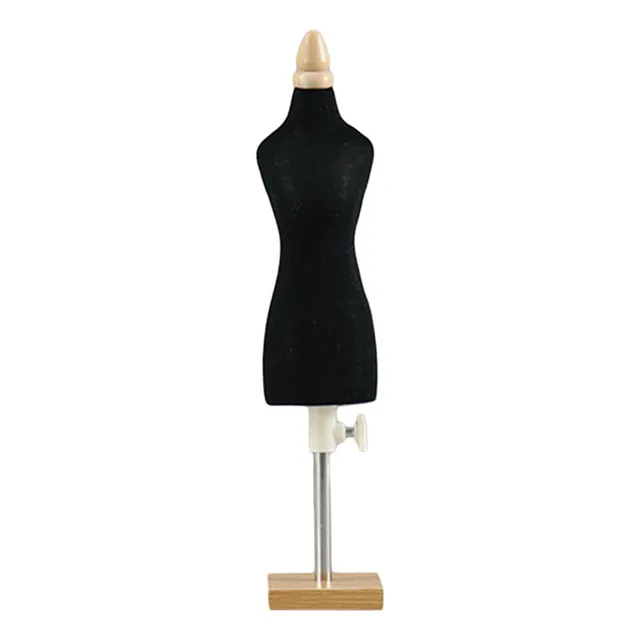 Mini Sastre Modista Muñeca Maniquí Base Cuadrada De 26 Cm.