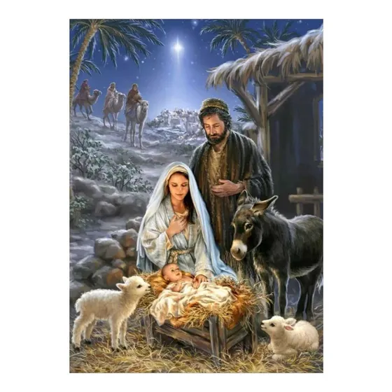 Cuadro Pesebre Nacimiento De Jesús Navidad