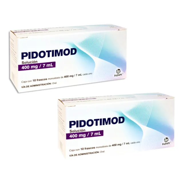 Pidotimob 400 Mg Pack 20 Frasco Monodosis Genérico De Adimod