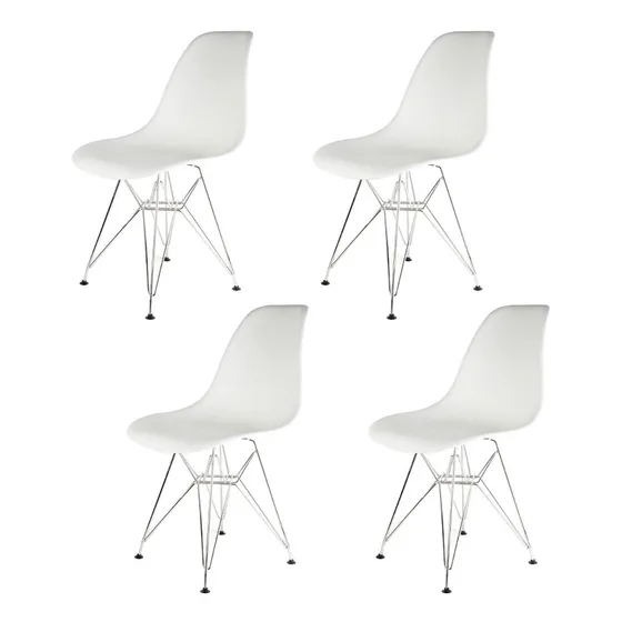 Sillas Eames Eiffel De Comedor Home Kong X4
