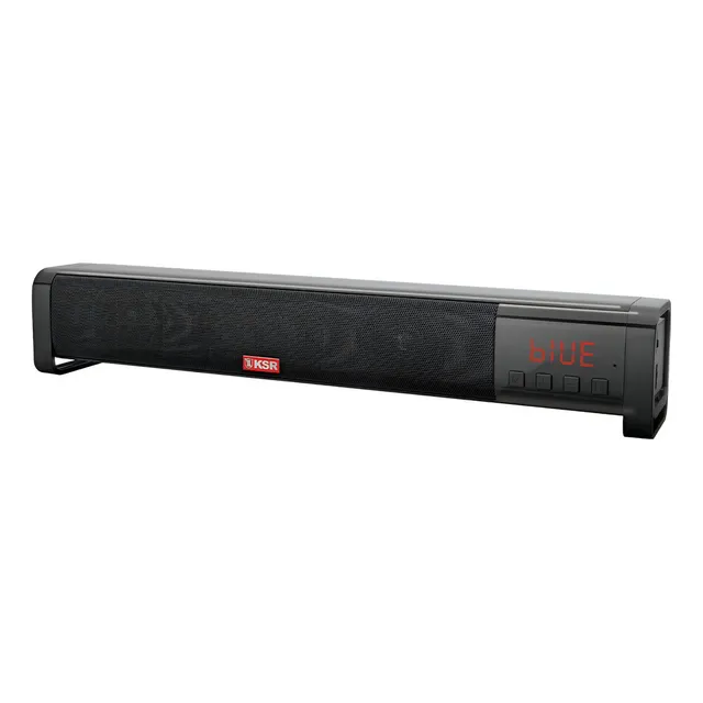 Bocina Bluetooth Kaiser Ksw-4000-2 Fm Aux Usb Sd Ksr-link Color Negro