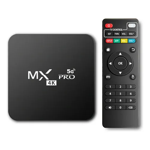 Smart Tvbox 8gb + 128gb 4k Android 11.1 Wifi 5g Internet TV