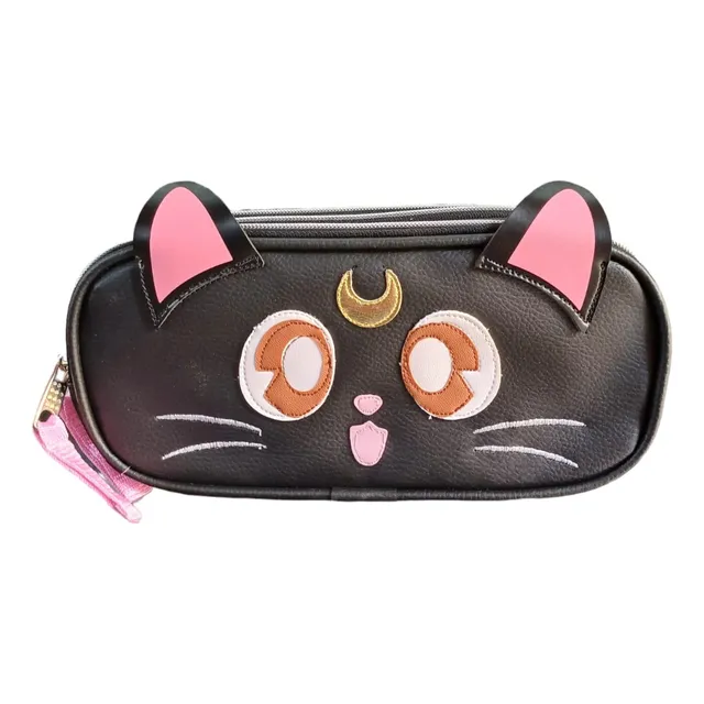 Lapicera O Cosmetiquera De Sailor Moon Luna Gatita Negra