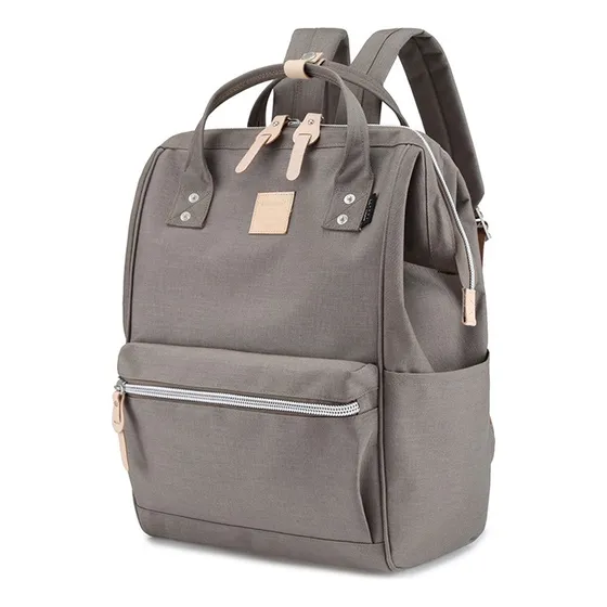 Himawari - Mochila Escolar O De Viaje Porta Laptop - Gris