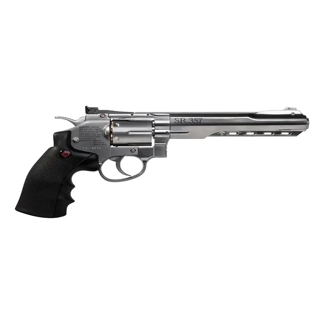 Pistola Deportiva Mendoza Tipo Revolver Full Metal Cal.4.5 Plateado 4.5 Mm