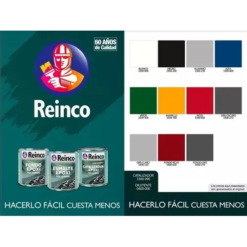 Pintura Epoxica Reinco.