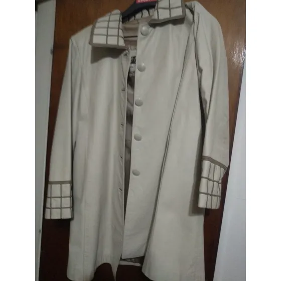 Chaqueta Art Prestige Dama Beige Y Cocoa Talle M