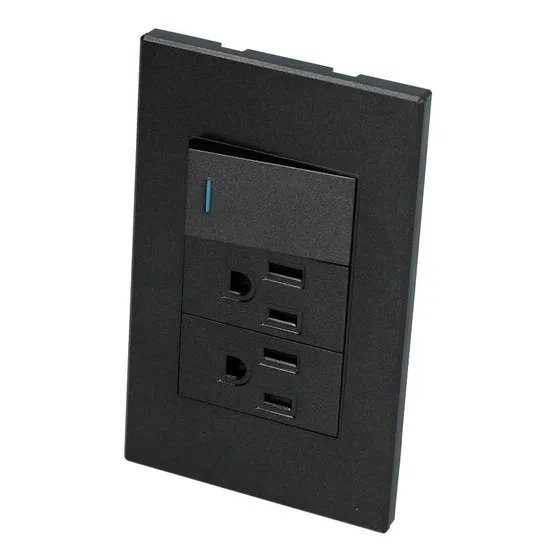 Placa 1 Interruptor 2 Contactos 1/3, Premium, Negro Surtek Corriente nominal 16 A Voltaje nominal 127V