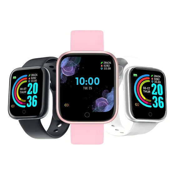 Reloj Inteligente Smartwatch Smart Bracelet D20 1 1.3"" Rosado