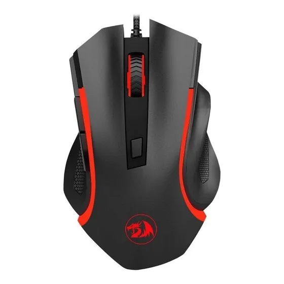 Mouse Redragon Nothosaur M606 black e red