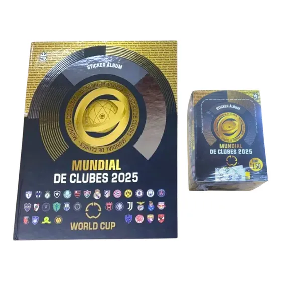 Álbum Tapa Dura Mundial De Clubes 2025 + Caja De 50 Sobres