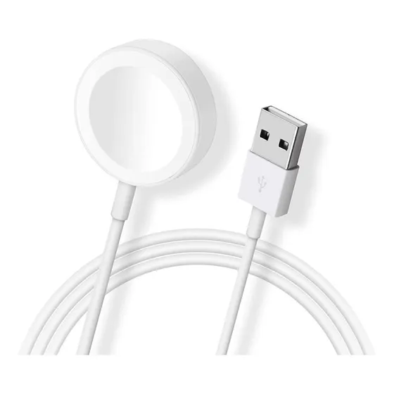 Usb Cargador Magnético Series 3 4 5 6 Se Color Blanco