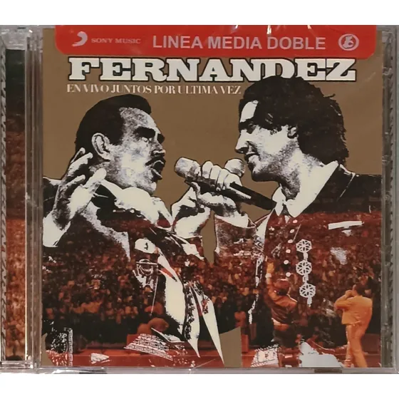 Vicente Y Alejandro Fernandez - Juntos Por Ultima Vez - Cd 