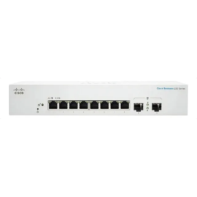 Cisco Cbs220 Switch Web Adm 8 Giga Poe +2sfp