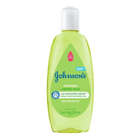 Shampoo Johnson's Baby Cabello Claro X 200 Ml