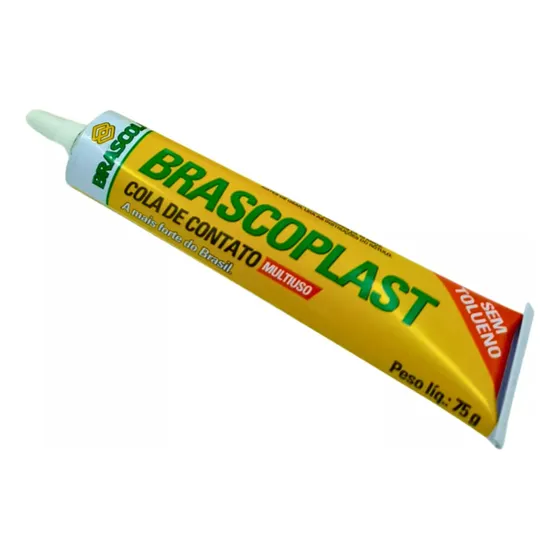 Cola De Contato Adesivo Sapateiro Brascoplast Multiuso Sem Tolueno 75g Imagen - 3/6