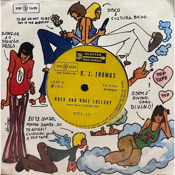 Compacto B.j. Thomas - Rock And Roll Lullaby
