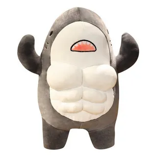 A Muscle Shark Doll Regalo For Niños Juguete Animal Navideño A Muscle Shark Doll Regalo For Niños Juguete Animal Navideño