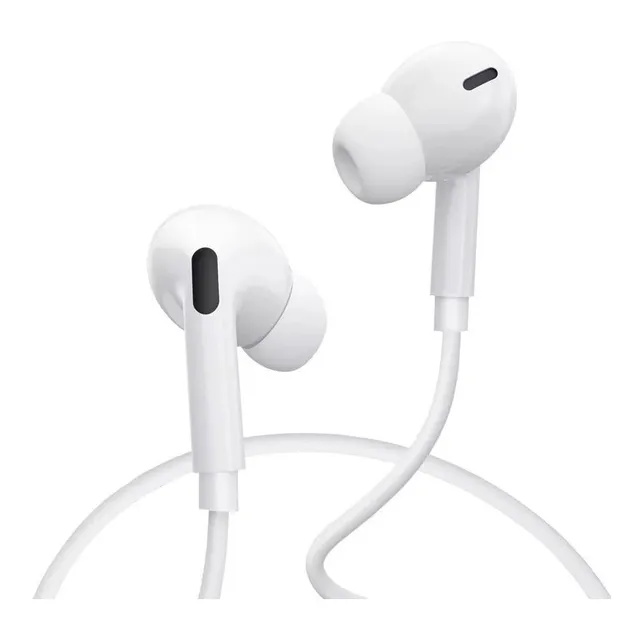 Audífonos Con Mic Blanco Jack 3.5mm Tecnolab