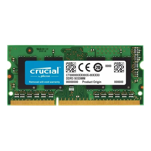 Memoria Ram Ddr3 4gb 1600mhz Portatil Crucial Ref: ct102464bf160b