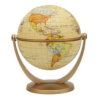 Globo Terráqueo Político Gloter 107a Con Base De Color Dorado Y Beige El Color Del Globo Globo Terráqueo Político Gloter 107a Con Base De Color Dorado Y Beige El Color Del Globo