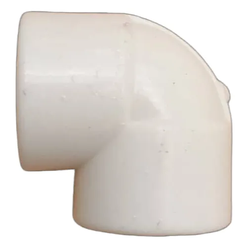 Codo Pvc Rosca Hembra 1/2  Paq. 18 Un