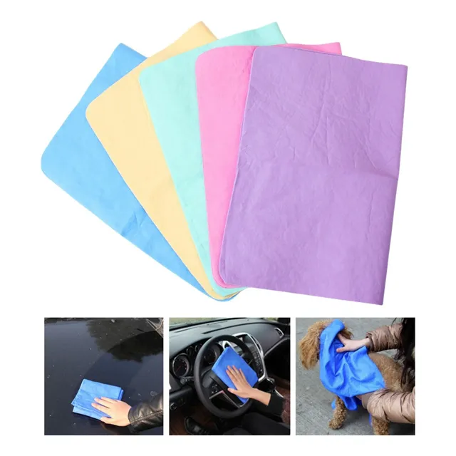 Toalla Chamois Multiusos Absorbente Secado Ultrarrápido 65cm