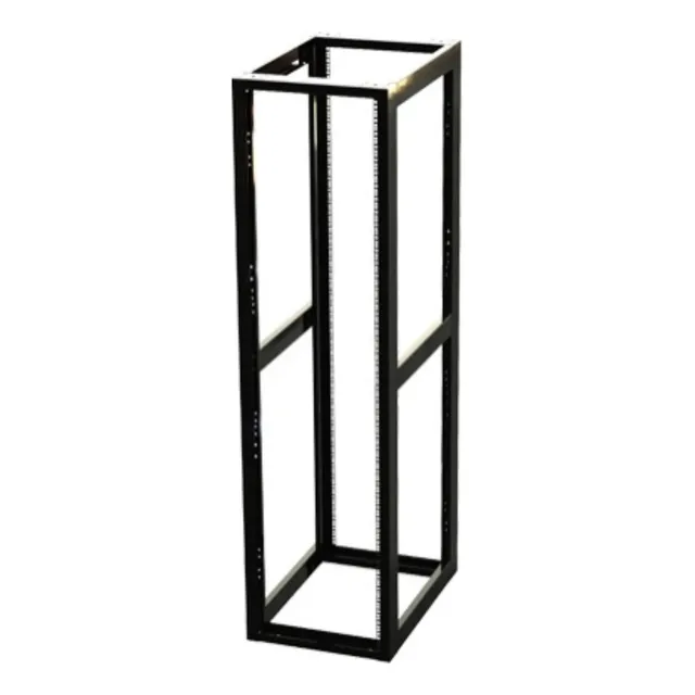 Rack Estándar 19  De 4 Postes, Acero, 45 Unidades,