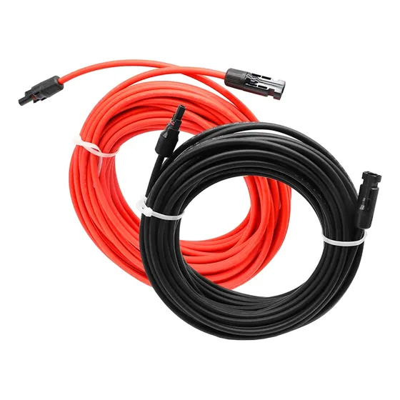 Cable Solar 6mm2 Con Conector Mc4 40 Mts