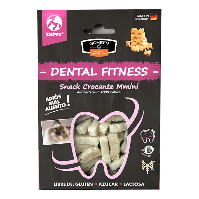 Snack Dental Crocante Q-Chefs Mmini Para Gato 60g