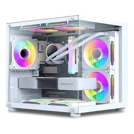 Pc Gamer Branco Intel I7 Rx 550 Ram 16gb Ssd 480gb 480 Gb 16 Gb Rx550