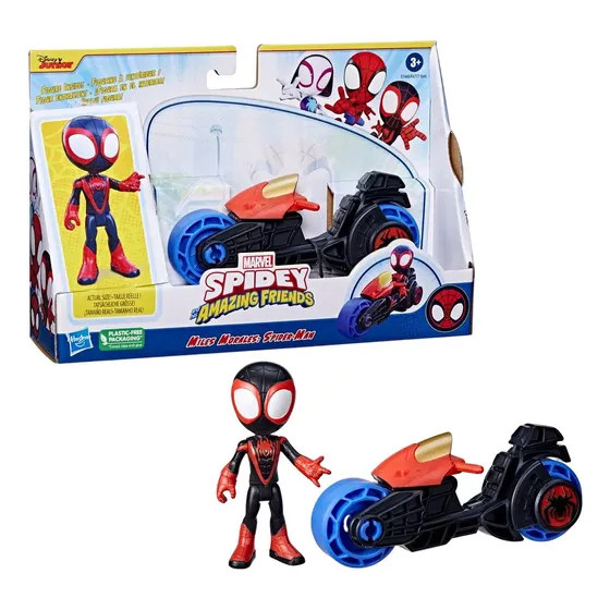 Juguete Auto Spiderman Miles Morales Spider Man Hasbro Febo