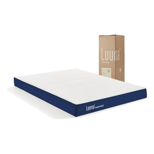 Colchão Casal Luuna Essential 1 Espuma Ergo D28 Ortopédico Firme Colchão Casal Luuna Essential 1 Espuma Ergo D28 Ortopédico Firme