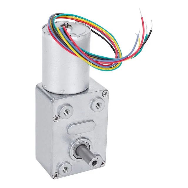 Motor Helicoidal De 12 V Dc Con Reducción De Velocidad, Auto