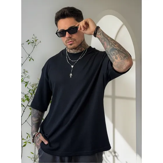 Remera Over Manaflo Panal