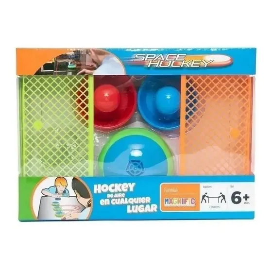 Space Hockey Tejo De Mesa Con Aire Deslizante Magnific