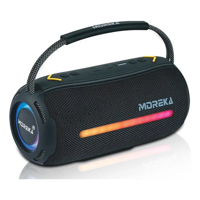 Bocina Portátil Moreka M378 20w Bluetooth Aprueba De Agua