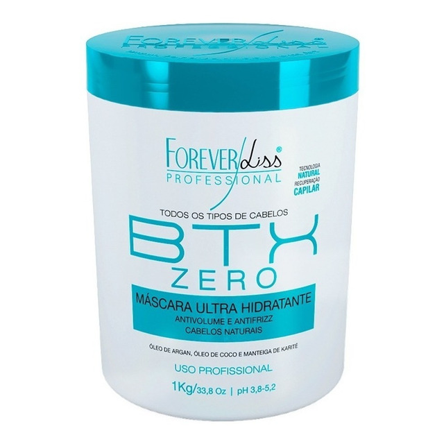 Forever Liss Máscara Btx Zero Hidratante Sem Formol 1kg Forever Liss Máscara Btx Zero Hidratante Sem Formol 1kg
