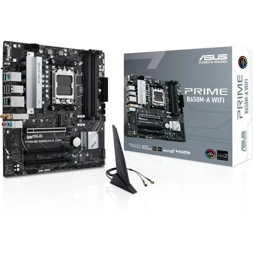 Mother Asus Prime B650m-a Wifi 6 Am5 Ddr5 Ryzen 7000