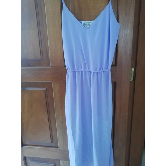 Vestido De Tiros Morado Talla 13/14