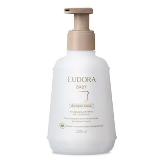Shampoo Eudora Baby AlgodĂŁo & Extrato De CalĂȘndula 200ml Shampoo Eudora Baby AlgodĂŁo & Extrato De CalĂȘndula 200ml